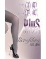Microfibre Plus Size 60 den Gabriella XXXL i XXL rajstopy 3