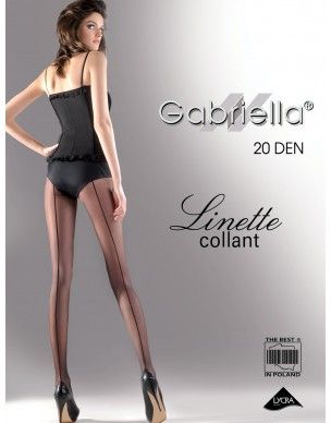 Linette 20 Gabriella Rajstopy ze szwem 2