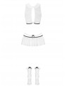 833-CST-2 uczennica biały kostium ze spódniczką Obsessive 3