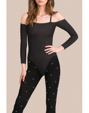 Robby 445 GABRIELLA rajstopy w groszki 2